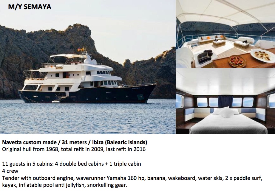 Semaya Yacht Ibiza