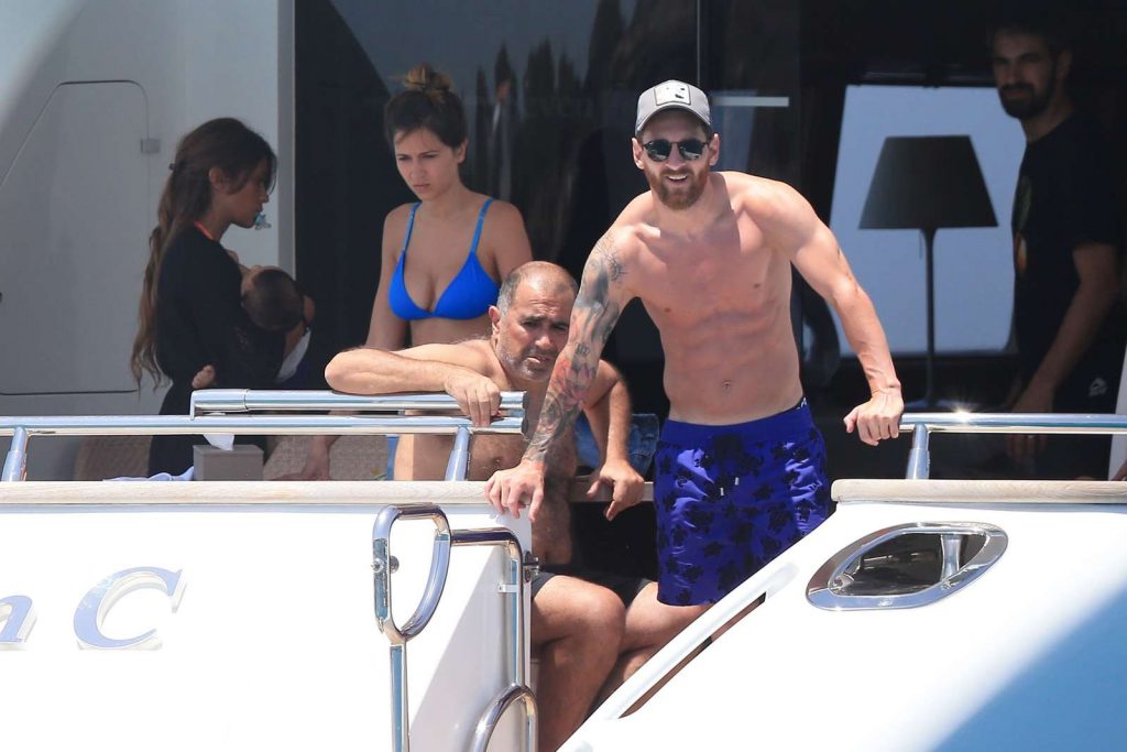 Messi in Ibiza