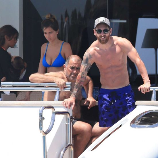Messi in Ibiza