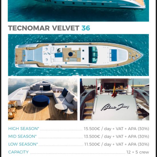 Your own yacht in Ibiza