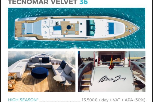 Your own yacht in Ibiza